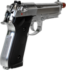 ROSSI M92 SILVER GREEN GAS BLOWBACK 6MM