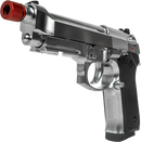 ROSSI M92 SILVER GREEN GAS BLOWBACK 6MM