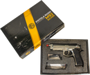 ROSSI M92 SILVER GREEN GAS BLOWBACK 6MM